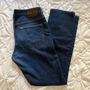 Men’s AG Adriano Goldschmied The Everett Slim Straight Jeans – 32x34 Dark Wash